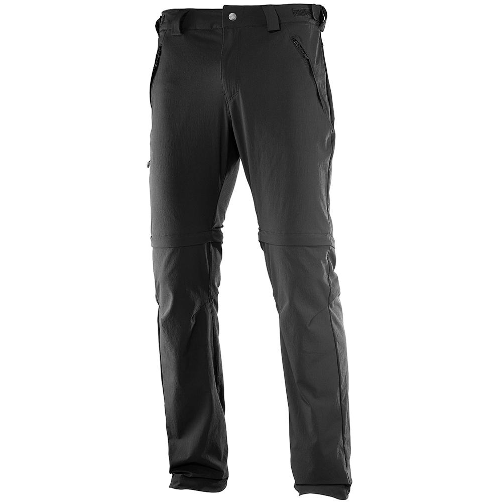 Salomon Israel WAYFARER STRAIGHT ZIP M - Mens Pants - Black (OXYG-34807)